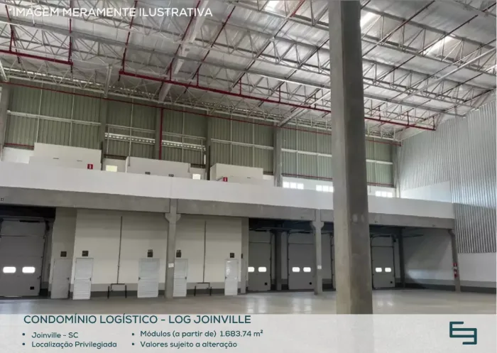 Galpão para locação em Joinville - SC