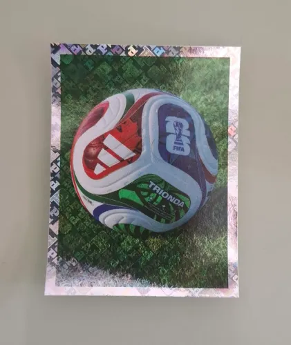 Figurinha da copa 2026 da bola