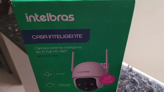 Câmera INTELBRAS WiFI im7 S Full Color 360 graus