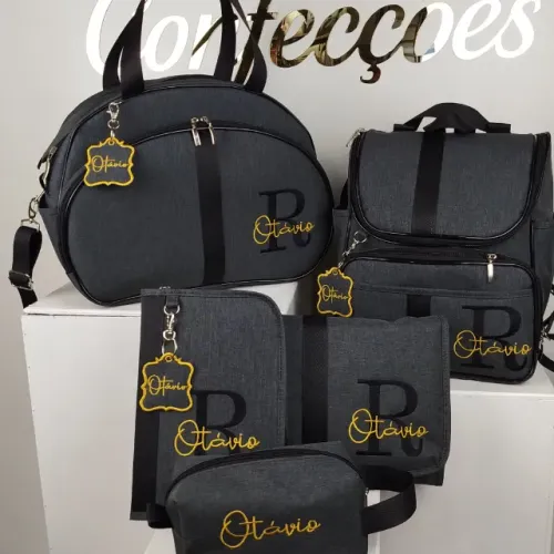 Kit Bolsa Maternidade + Mochila Personalizada