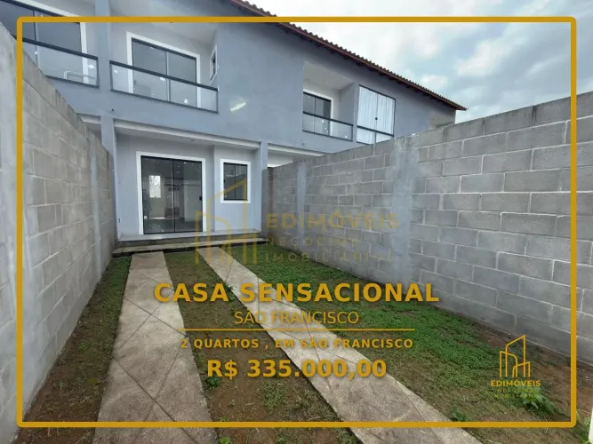 Seu novo lar: casa duplex moderna com 2 suítes em São Francisco!