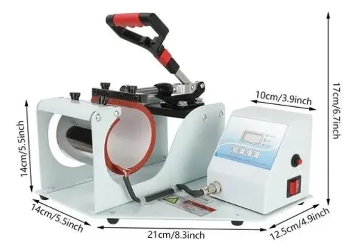 Máquina para personalizar canecas