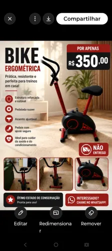 Bicicleta ergométrica