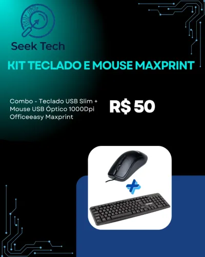 Kit Teclado e Mouse