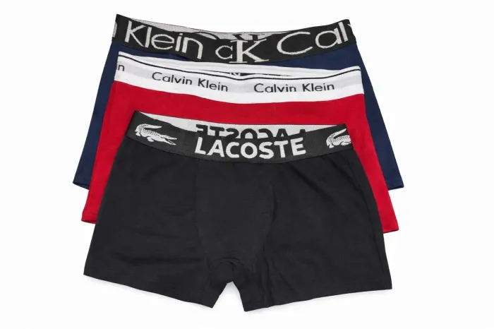 Cuecas box masculinas P M G e GG cores variadas disponíveis