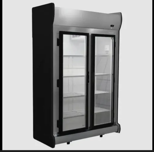 Expositor vertical duas portas refrigerado, FRICON 1000L
