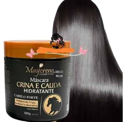 Máscara Crina e Calda Maycrene Hidratação e Força