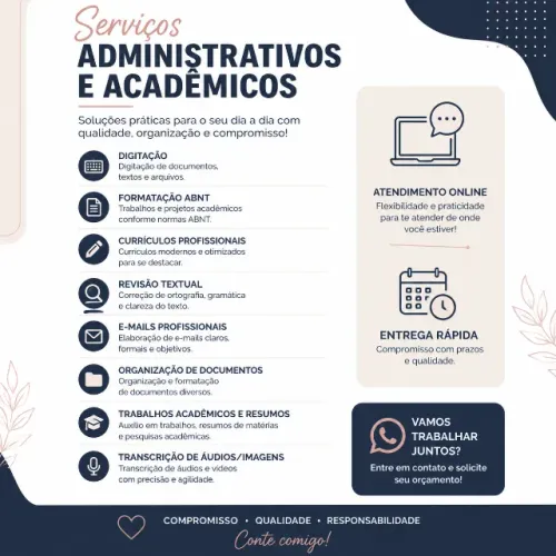 Digitação, Currículo, ABNT e Serviços Administrativos 
