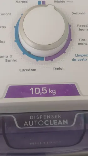 Máquina de lavar 10,5 kg