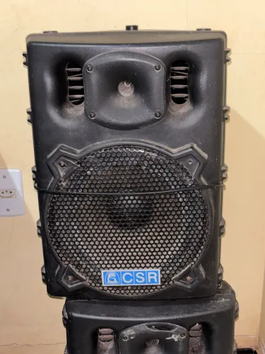 Caixa Acústica Ativa 100W RMS 2 Vias 2500A USB/SD/FM - CSR