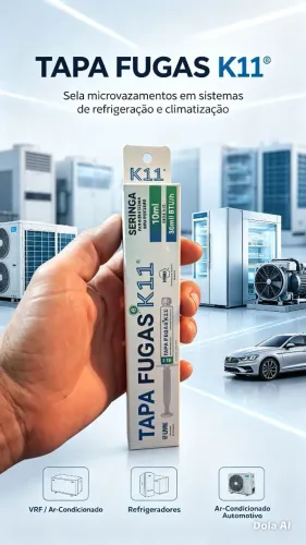 Tapa fugas k11 para sistemas de refrigeração