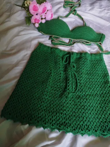Roupas de crochê