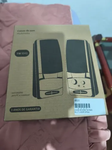 Vendo caixa de som multimídia USB para computador notebook NOVA NÃO ENTREGO 