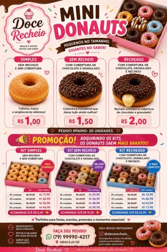 Doces e  Bolo