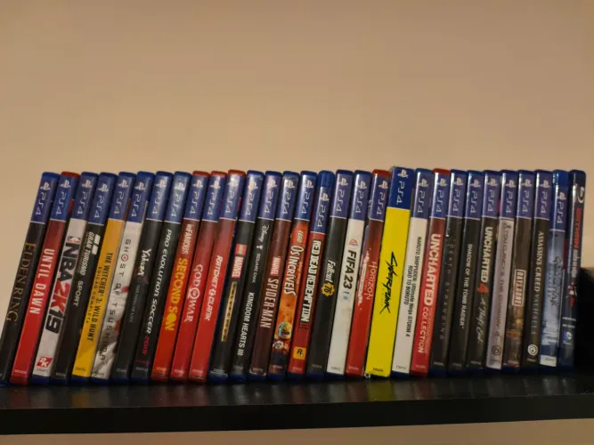 Coleção de Jogos PS4