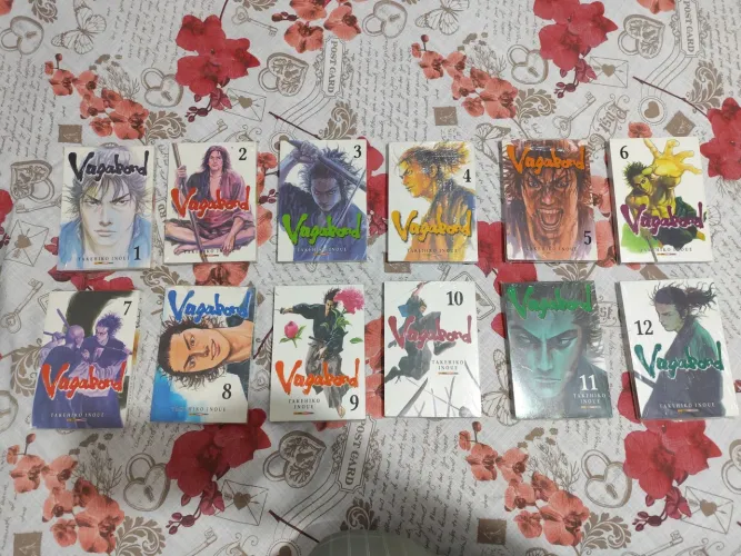 Lote de Mangás Vagabond - Volumes 1 ao 12