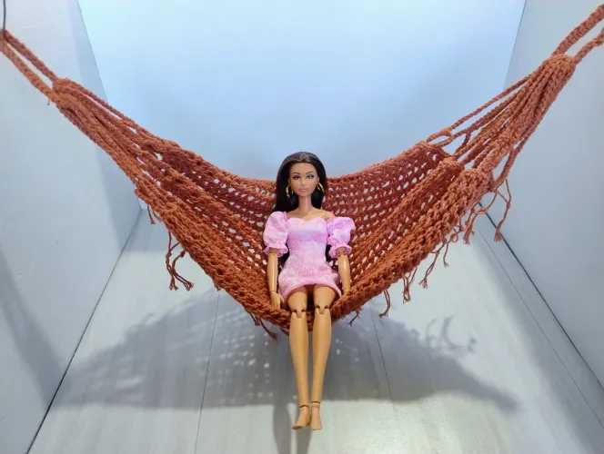 Rede para casinha boneca Barbie, Ken, Monster high Susy