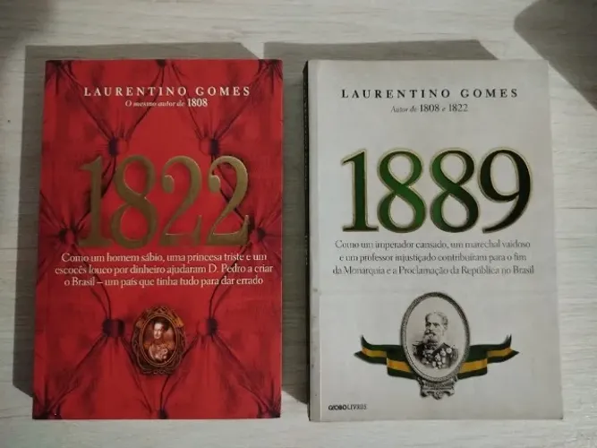 Kit 2 Livros  Laurentino Gomes