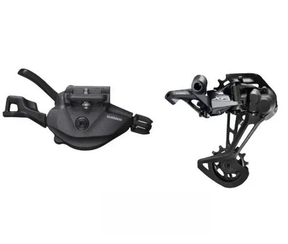 Kit Shimano XT Câmbio Traseiro + Passador XT Ispec-Ev 