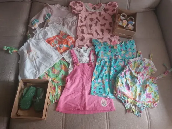 Roupas bebê 6 a 9 meses
