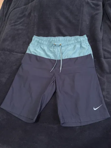 Bermuda Nike running azul tamanho P