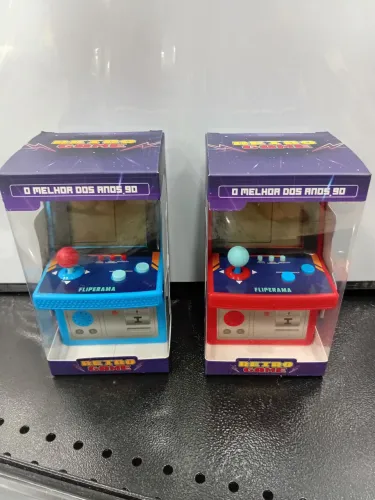 Mini Máquina de Fliperama Retro Tetris