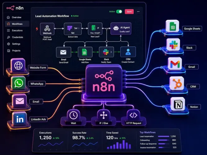 Automação de processos com n8n
