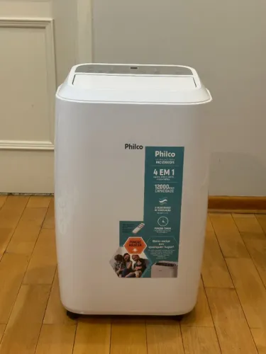 Ar condicionado portátil quente e frio 12 mil btus 4 em 1