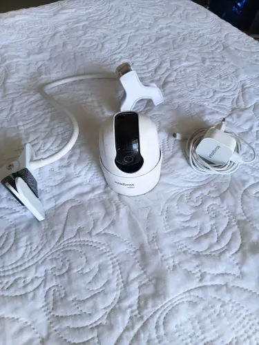 Câmera de Segurança Inteligente Intelbras Ime 360 3mp Visão 360 Wi-fi Cor Branco