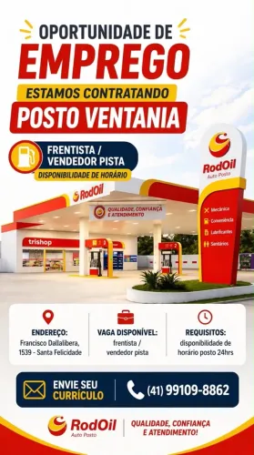 Oportunidade de emprego
