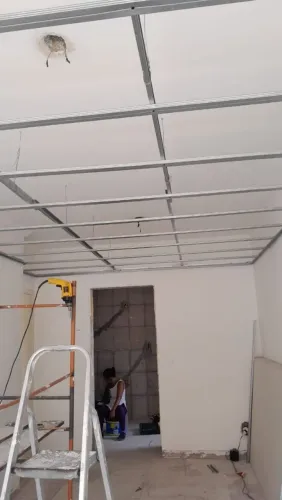 Forro acartonado 85 m² com material e mão de obra