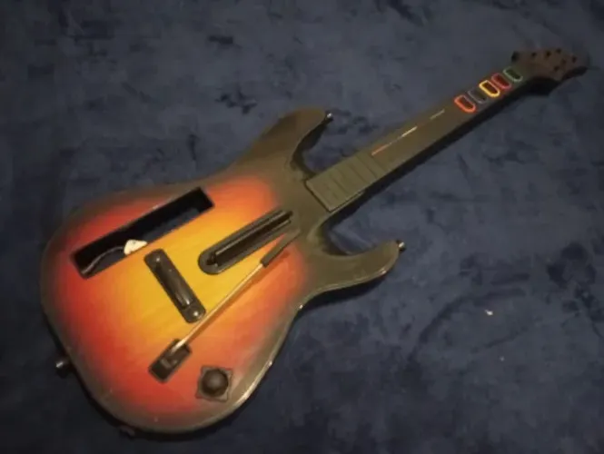 Guitarra Guitar Hero Wii modelo World Tour