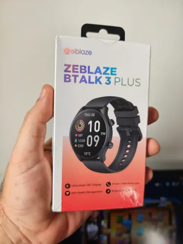 Smartwhat Zeblaze Btalk 3 Plus. Novo e Lacrado. Display Amoled. 5 dias de bateria.
