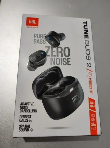 JBL Tune Buds 2 Original | Novo Lacrado | Cancelamento de Ruído | 48h de Bateria