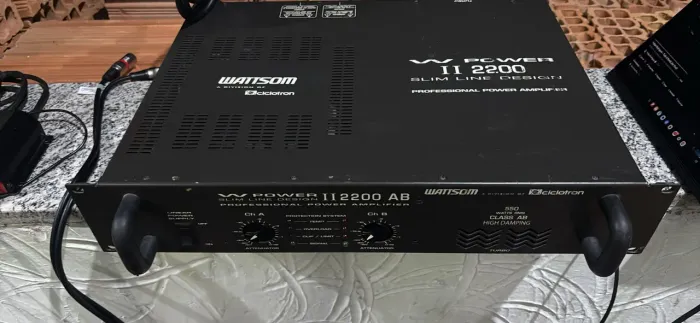 Amplificador wattsom power II 2200 slim