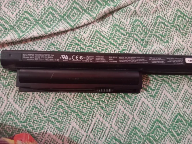 Bateria para notebook da Vaio