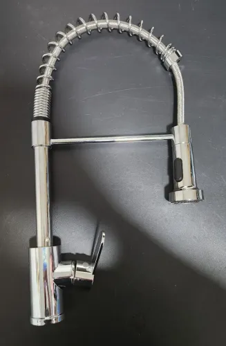 Torneira Gourmet Monocomando Flexível Cozinha Bancada Nova<br>Descrição: