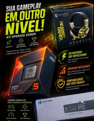 Kit gamer Ryzen 5