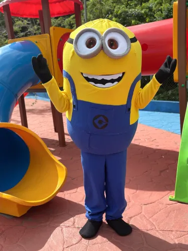 Animação para eventos ou ações - Mascote Minion