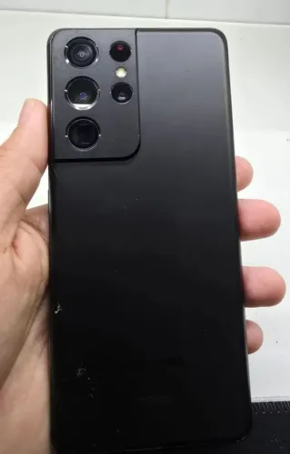 Smartphone S21 Ultra - Tela queimada 