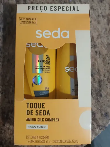 Kit Seda (Shampoo e Condicionador)