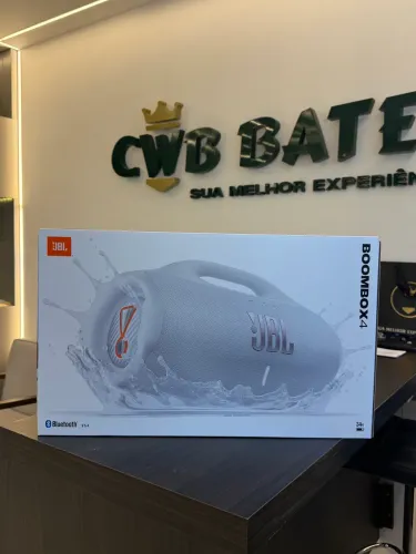 Jbl boombox 4 Branca Nova Lacrada | Loja Física 