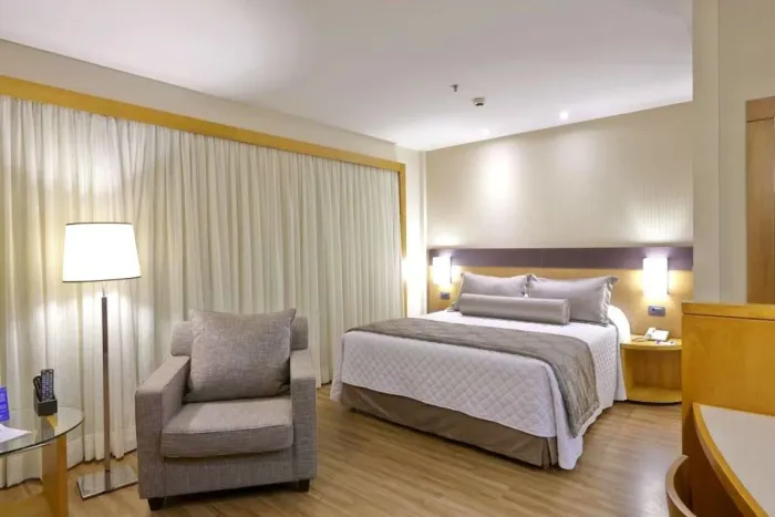 Flat Transamérica Faria Lima 43m² 2 dormitórios 1 vaga para locação no Itaim Bibi.