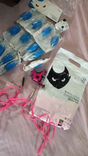 Kit tattoo,, máquina(MZ machine usada 2 vezes só,ZAP *