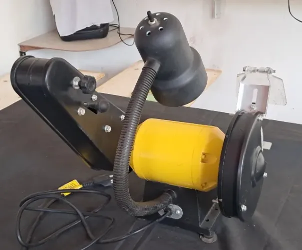 Moto esmeril com lixadeira de cinta