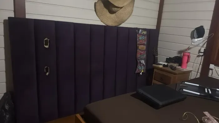 cama king madeira com colchao viscoeolastico emma