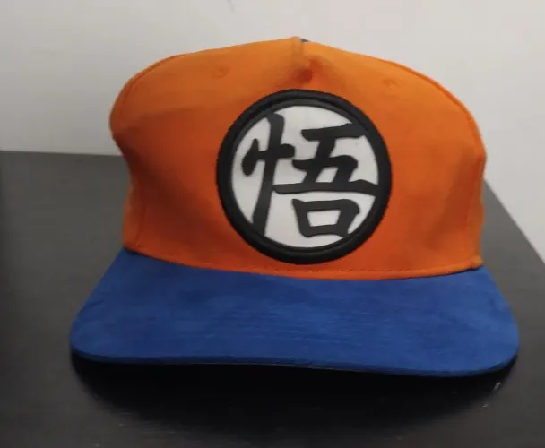 Boné Bordado Dragon Ball Aba Reta Ajustável 