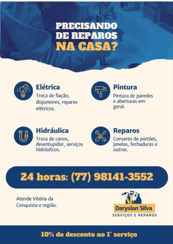 Reparos e manutenção residencial!