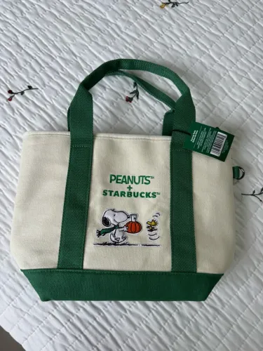 Bolsa Snoopy Starbucks