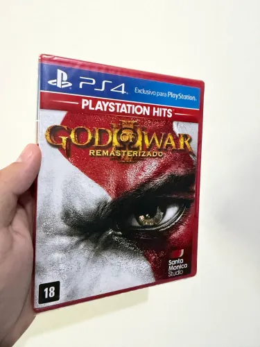 God of War III Remastered PS4/PS5 - Novo Lacrado
